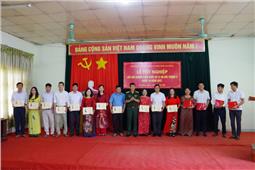 Hội đồng giáo dục quốc phòng - an ninh tỉnh Cao Bằng bế giảng lớp bồi dưỡng kiến thức quốc phòng và an ninh đối tượng 3